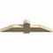 Ekena Millwork Eugene Rough Sawn Timber Gable Bracket, Douglas Fir, 48"W x 12"H x 4"D x 6"F, 6/12 Pitch GBW048X12X0406EUG00RDF - alternate 3